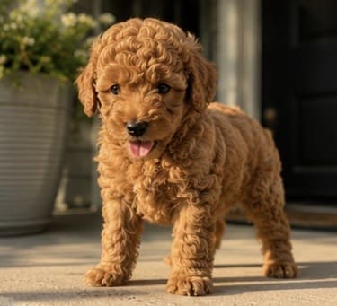 toy goldendoodle puppy